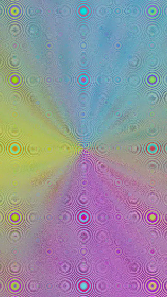 9:16 Reels | 60FPS Hypnotic Purple Pink Concentric Pulse VJ Animation Screensaver