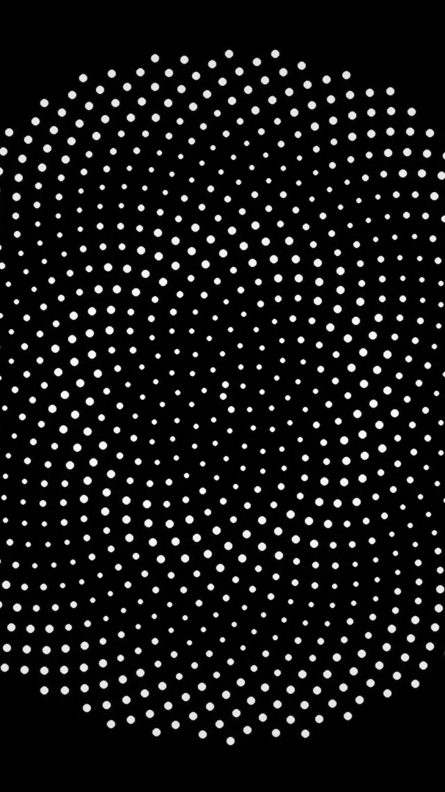 9:16 Reels 60fps Screensaver - Hexagon Motion Background White Particles