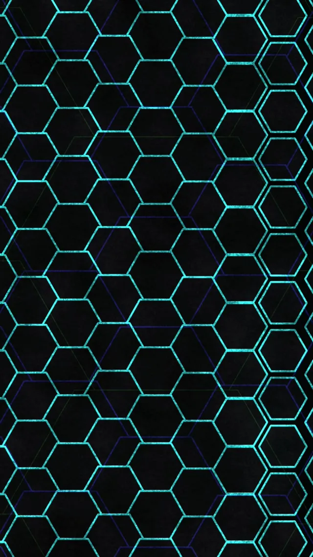 9:16 Reels 60fps Screensaver Neon Tunnel Live Wallpaper Cyan Geometric