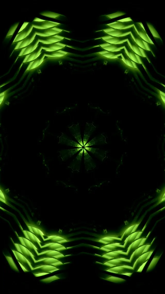 9:16 Reels 60fps Screensaver Neon Tunnel Motion Background Bright Neon