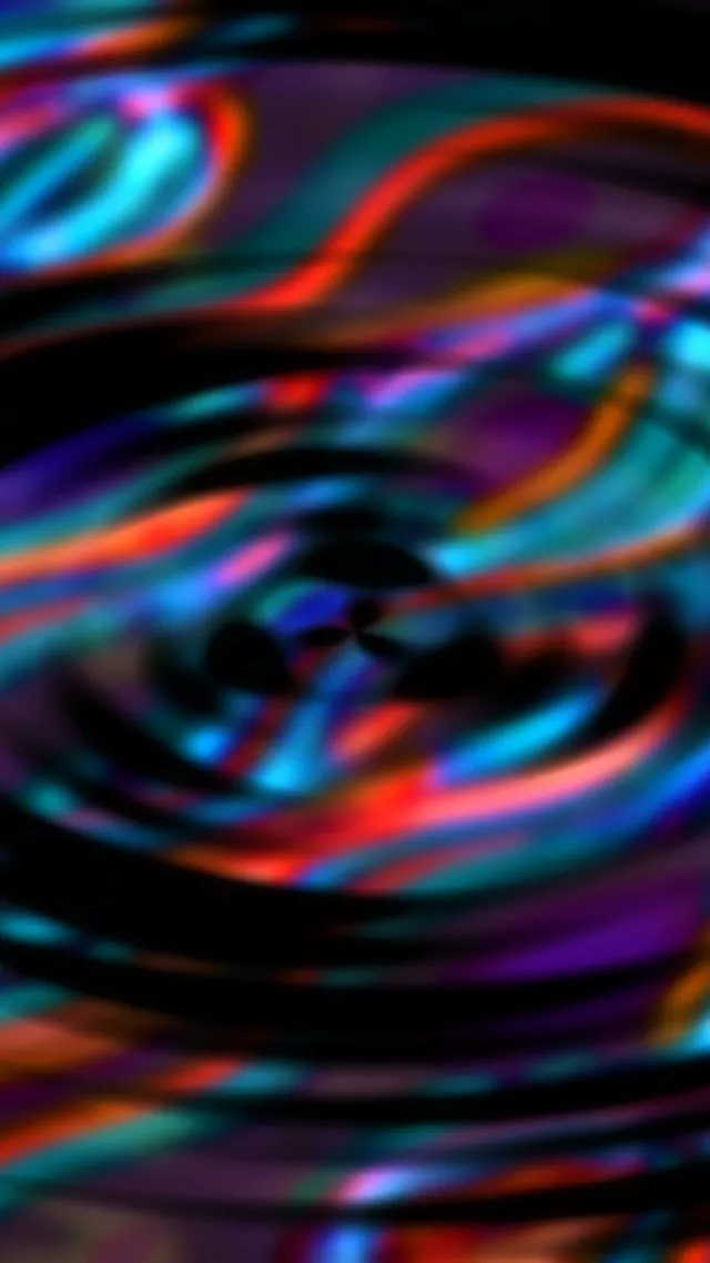 9:16 Reels 60fps Screensaver Neon Tunnel Pulsating Pink Spiral VJ Animation