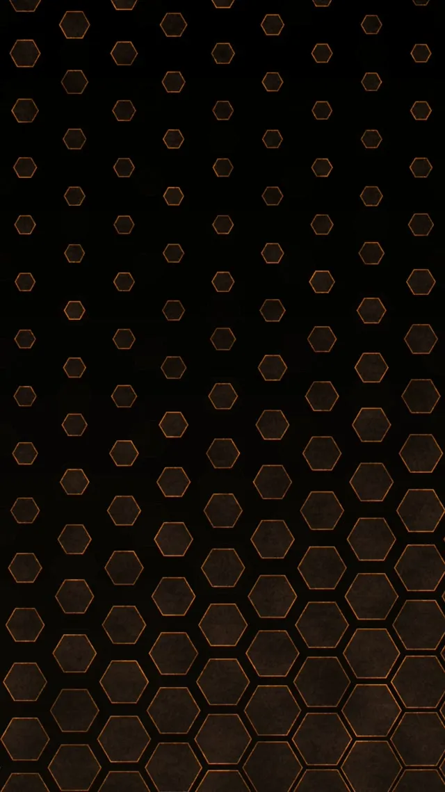 9:16 Reels 60fps Screensaver Neon Tunnel VJ Animation Bronze Hexagons