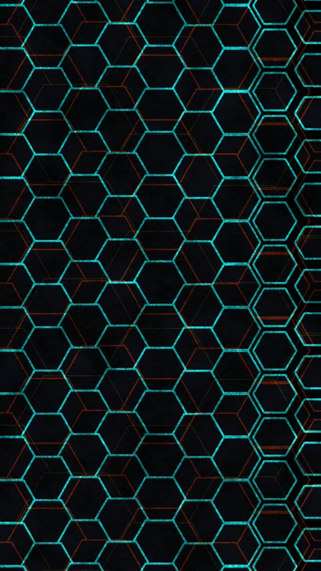 9:16 Reels 60fps Screensaver Neon Tunnel VJ Animation Cyan Geometric Shapes