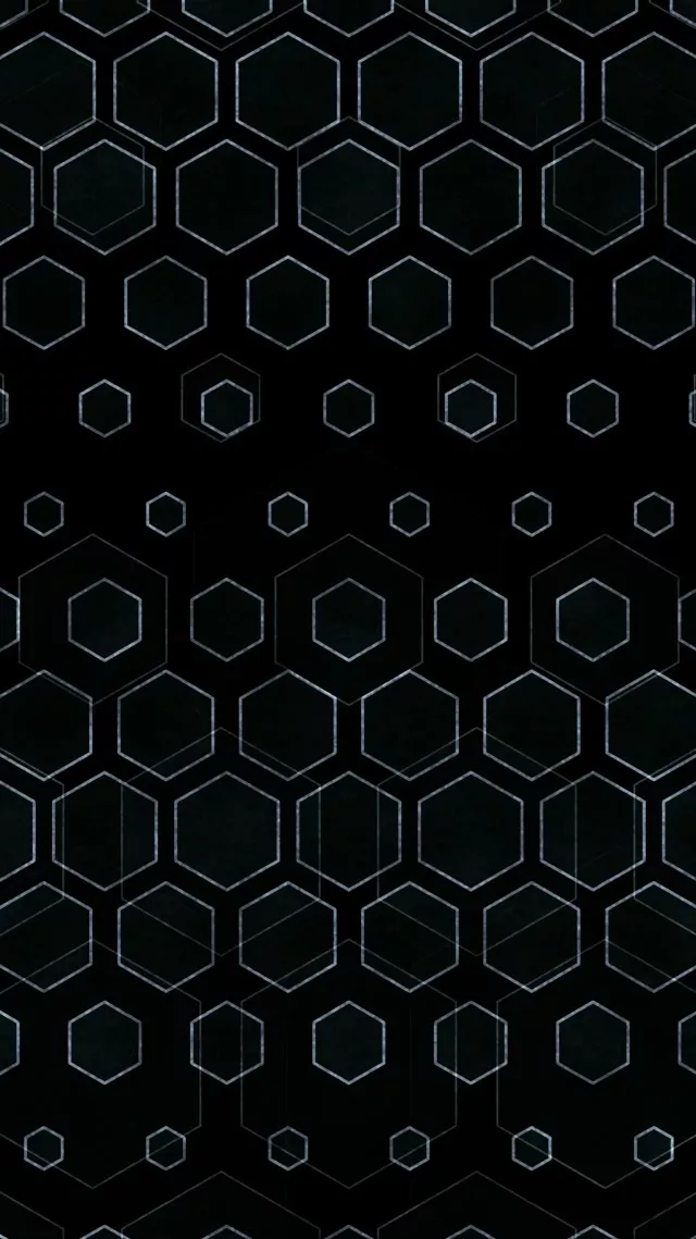 9:16 Reels 60fps Screensaver Neon Tunnel VJ Animation Cyan Hexagons
