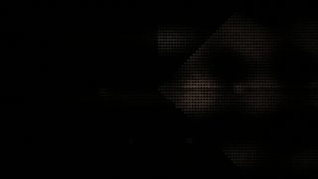 Abstract 4K dark pixelated motion background with geometric shapes