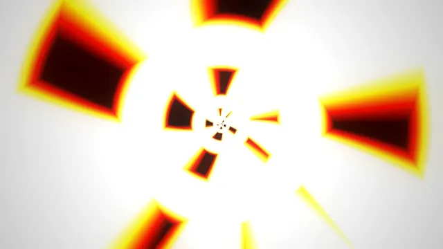 Abstract 4K Neon Glow Shapes Animation