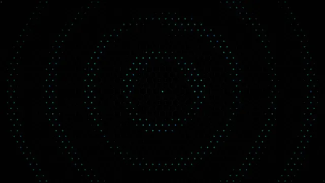 Abstract Blue Digital Particles Network Motion Graphics