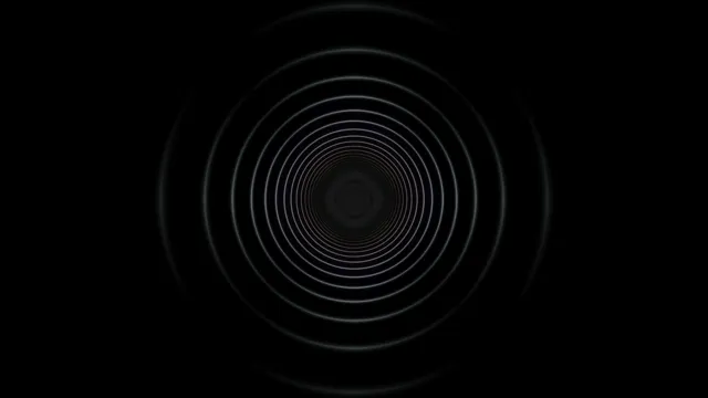Abstract Concentric Circles Tunnel Motion Graphics