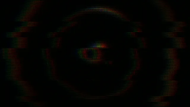 Abstract Digital Glitch Art Animation 4K