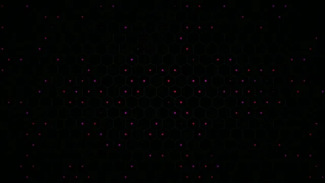 Abstract Digital Network Nodes 4K Animation