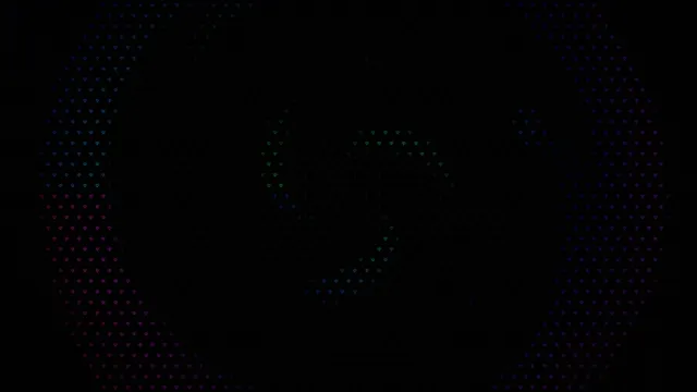 Abstract Digital Particles Network Animation