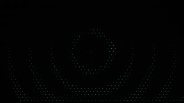 Abstract Digital Particles Network Visualization 4K