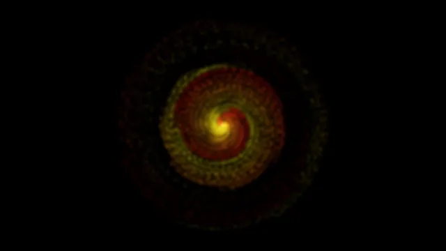 Abstract Glowing Spiral Portal - 4K Motion Background