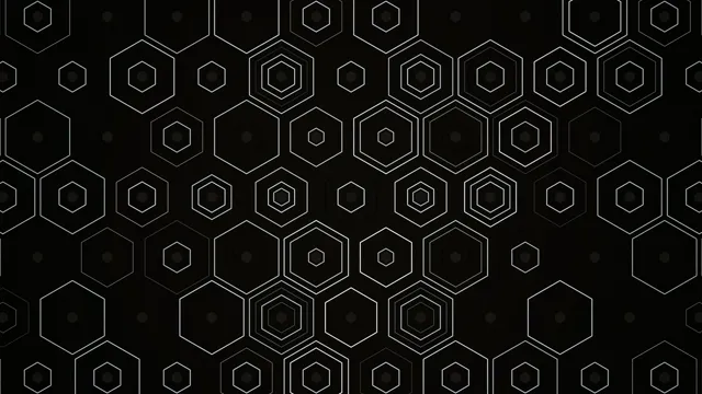 Abstract Hexagon Grid Animation 4K Ultra HD