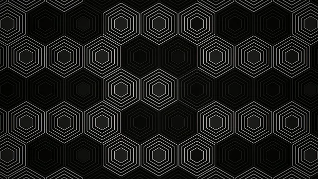 Abstract Hexagon Grid Pattern - 4K Motion Background