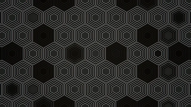 Abstract Hexagon Grid Pattern - 4K Motion Background
