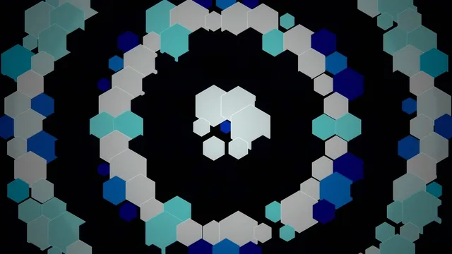 Abstract Hexagon Motion Graphics 4K Ultra HD
