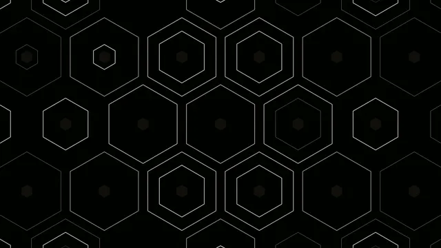 Abstract Hexagon Pattern - 4K Geometric Background