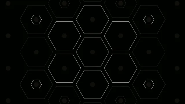 Abstract Hexagon Pattern 4K Motion Background