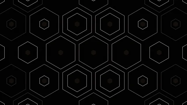Abstract Hexagon Pattern 4K Motion Background