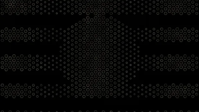 Abstract hexagon pattern 4K motion background for broadcast and video editing