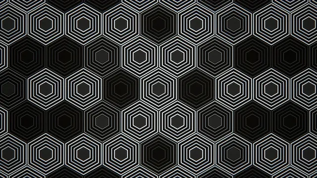 Abstract Hexagon Pattern 4K Motion Background