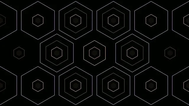 Abstract Hexagon Pattern 4K Ultra HD Background
