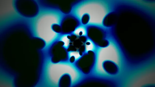 Abstract Neon Glowing Spheres 4K Motion Graphics