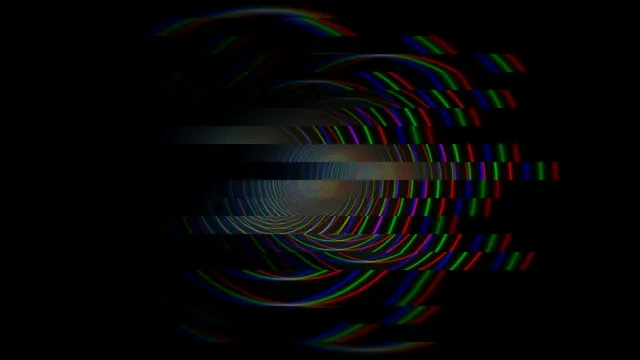 Abstract neon light tunnel 4K UHD motion background for broadcast