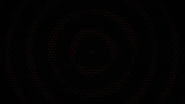 Abstract Orange Particles Falling on Black Background 4K