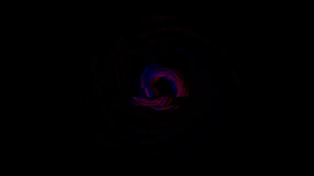 Abstract Red Blue Spiral Portal Loop Animation