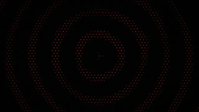 Abstract Red Particle Wave Motion 4K