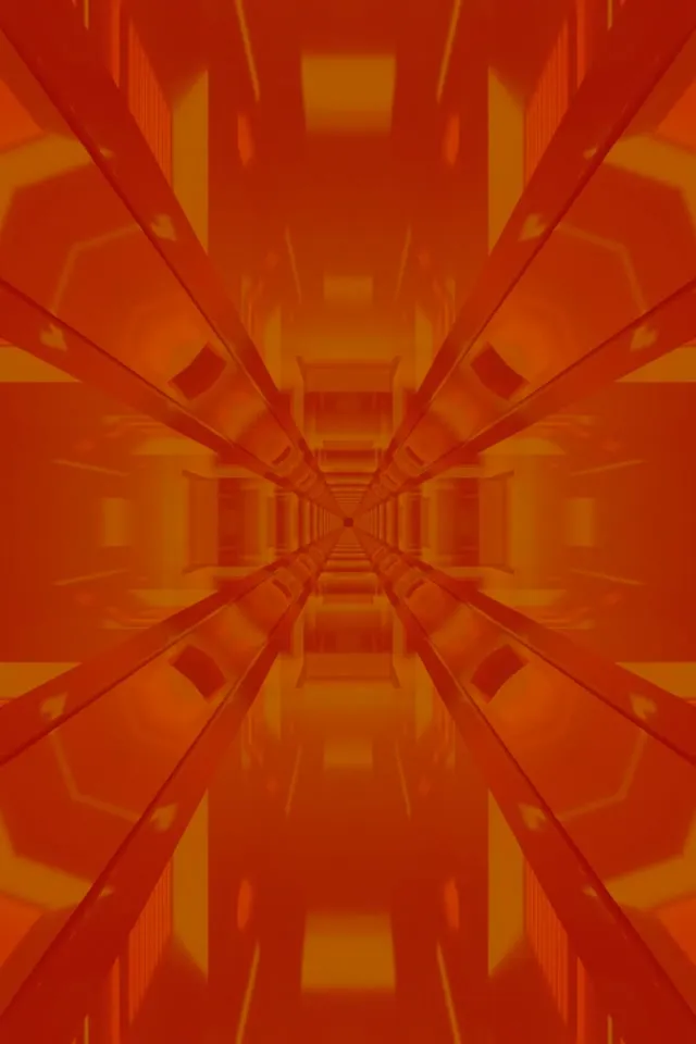 Neoontunel Kuldne Fraktaalne Keerdis 2:3 Foto Vertikaalne 60fps Ekraanisäästja VJLoops