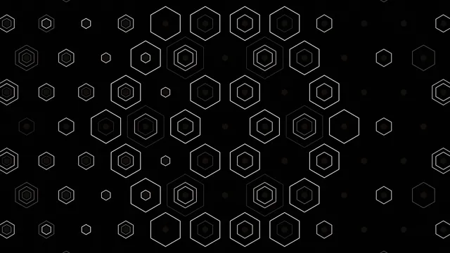 Animated Hexagon Grid Pattern 4K Ultra HD