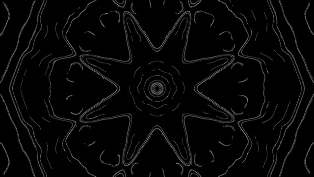 Beltz Neon Tunela Mandala Pantaila-babeslea 4K UHD 60fps VJLoops