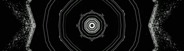 Neon Tunnel Decagon Vortex VJ Loop 60fps 32:9 Super Ultrawide Screensaver