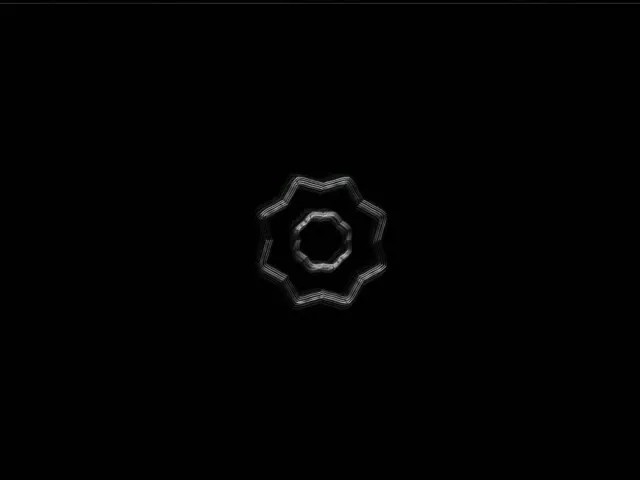 نفق نيون مانديلا نجمة ثمانية VJ Loop 4:3 كلاسيكي 60fps شاشة توقف