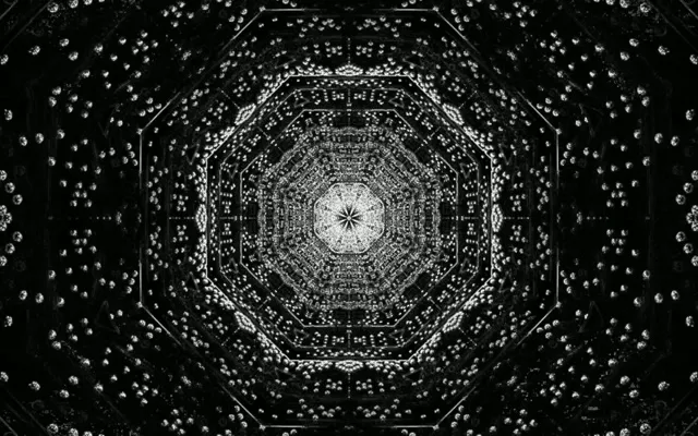 Φράκταλ Οκτάγωνο Νέον Τούνελ VJLoops 16:10 Macbook 60fps Προφύλαξη Οθόνης