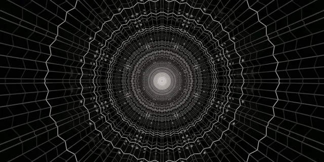 霓虹隧道蜘蛛網漩渦 VJ Loop 2:1 Univisium 60fps 螢幕保護程式