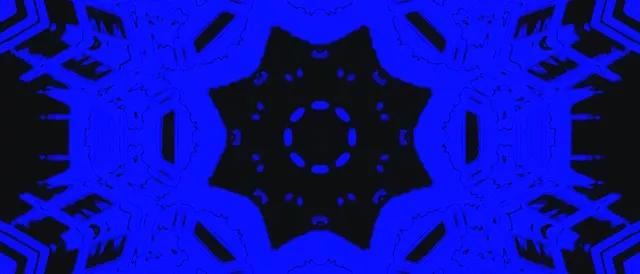 Hầm Neon Xanh Đen Screensaver 21:9 Ultrawide 60fps VJLoops