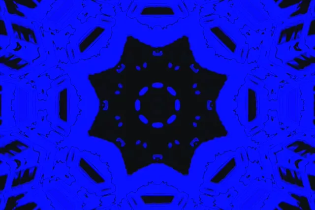 Kék Fekete Neon Tunnel Képernyővédő 3:2 Surface 60fps VJLoops PC Laptop