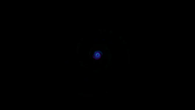 Blue Digital Portal Circle Animation 4K