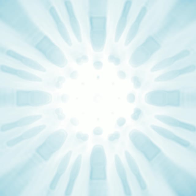 Tunel Neon Lumină Albastră | 1:1 Square 60fps VJLoops Screensaver