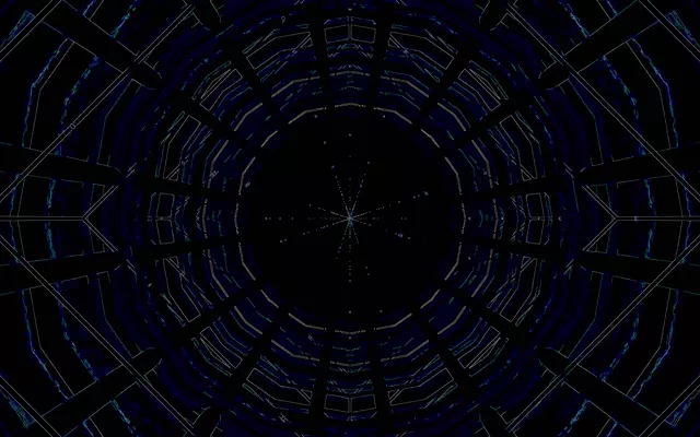 Neon Tunnel Diamond Vortex VJ Loop 60fps 16:10 MacBook Screensaver