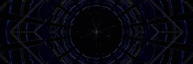 Neon Tunnel Diamond Vortex Vj Loop 3:1 Triple Wide 60fps Screensaver