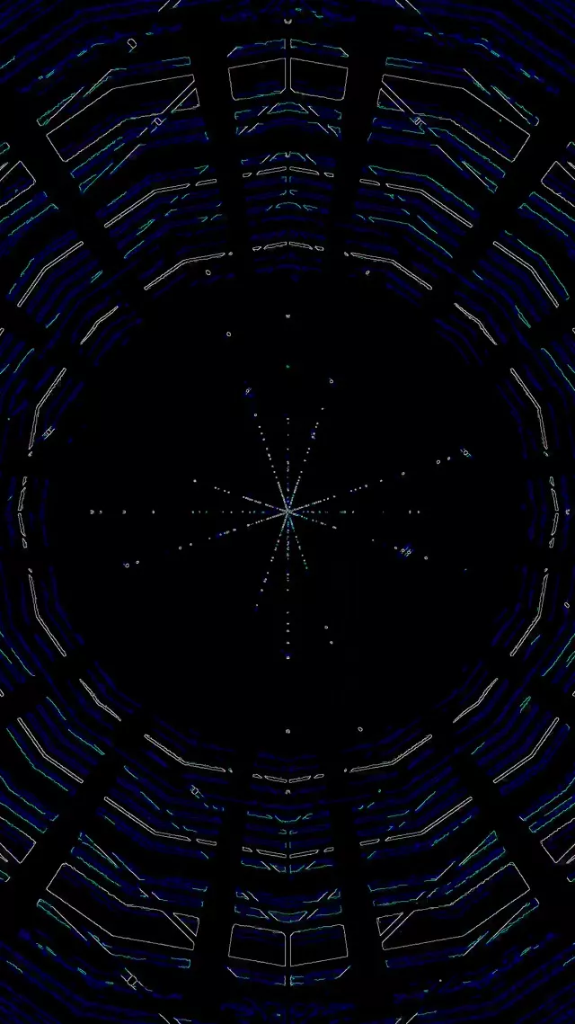 নিয়ন টানেল ডায়মন্ড ভর্টেক্স VJ Loop 9:16 রিলস 60fps স্ক্রিনসেভার