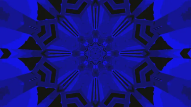 Tunnel Neon Blu Screensaver 4K UHD 60fps Vj Loop