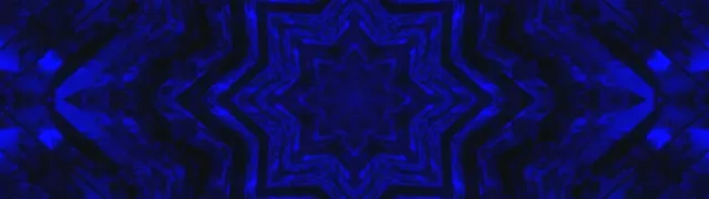 Blå Neontunnel Stjärna Skärmsläckare 32:9 Super Ultrawide 60fps VJLoops