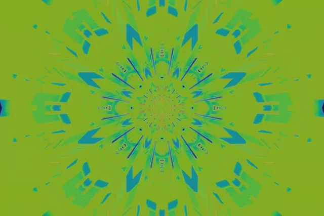 Neon Tunnel Kaleidoscope Vortex | 60fps Screensaver VJ Loop 3:2