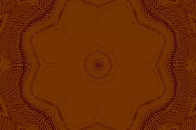 Neon Tunnel Brown Kaleidoscope Oval Mandala Vj Loop 3:2 Surface 60fps Screensaver